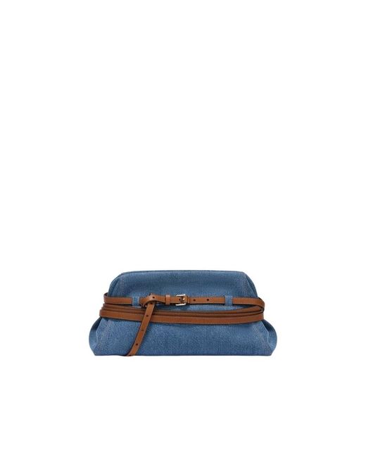 Moschino Blue Clutches