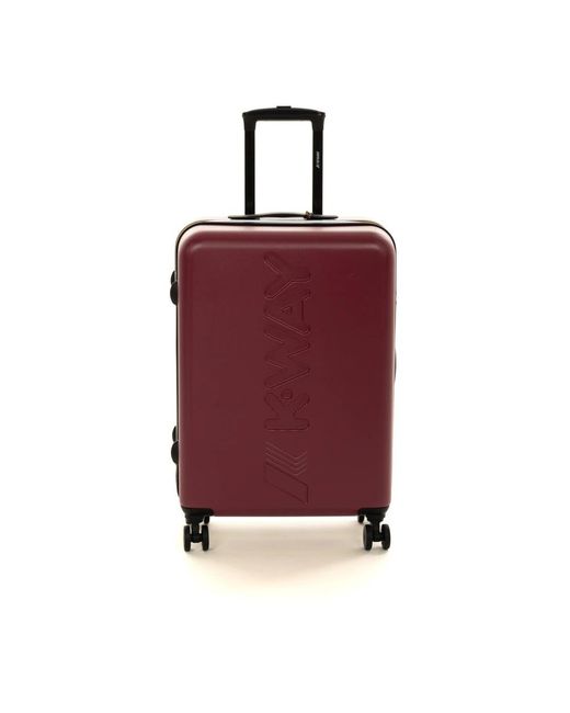 K-Way Red Cabin Bags for men