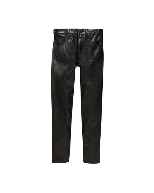 Agolde Black Cropped Jeans