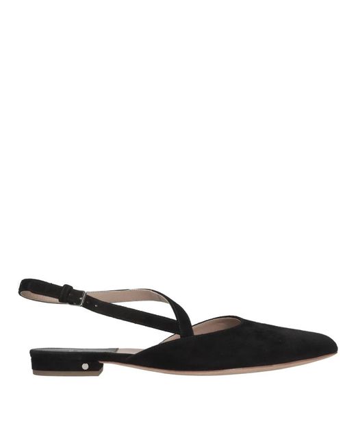 Laurence Dacade Black Ballerina Shoes