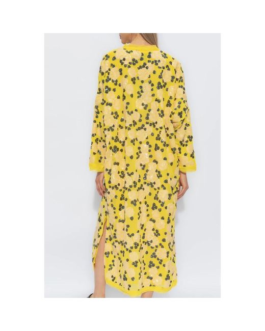 Dresses > day dresses > midi dresses Munthe en coloris Yellow