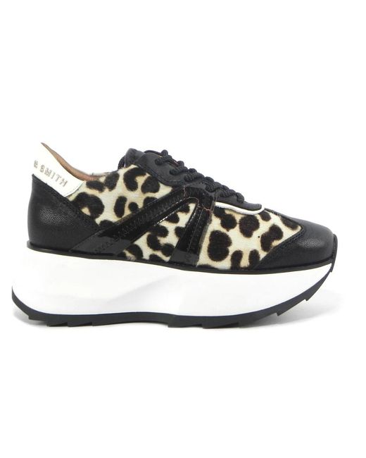 Alexander Smith Black Laced Shoes