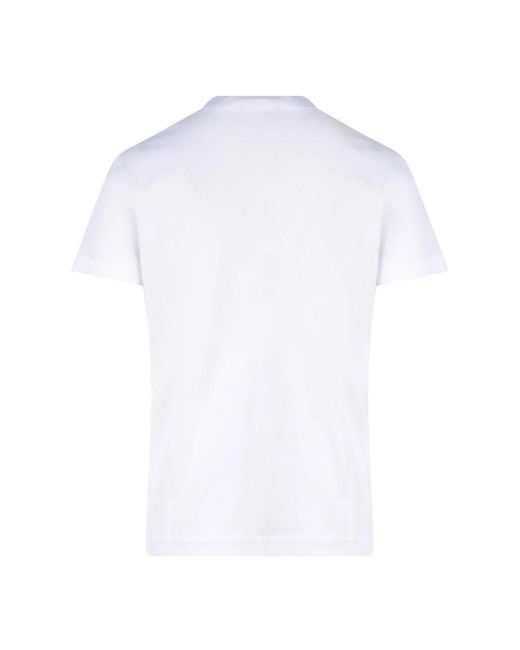 Versace White Stilvolle t-shirts und polos