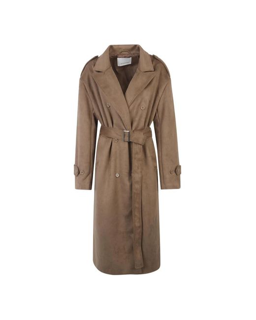 Trench Coats di Frankie Shop in Brown