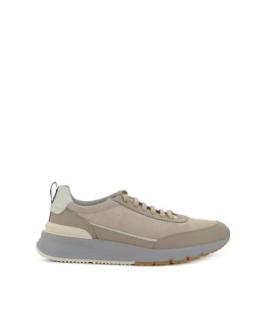 Brunello Cucinelli Gray Sneakers for men
