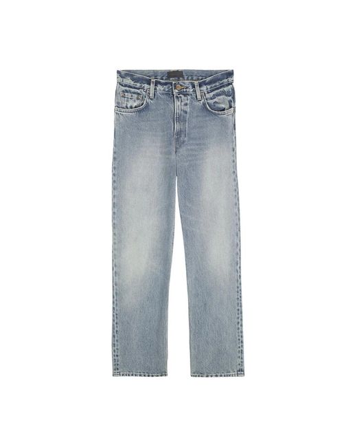 Haikure Blue Straight Fit Jeans