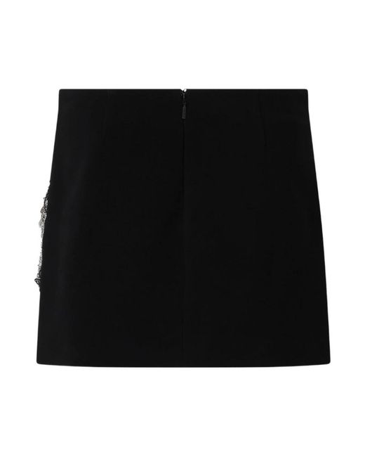 Pinko Cavolfiore Mini Rok in het Black