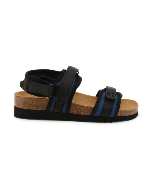Scholl Black Flat Sandals