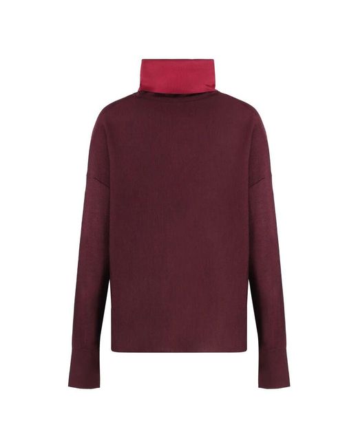 Malo Purple Turtlenecks