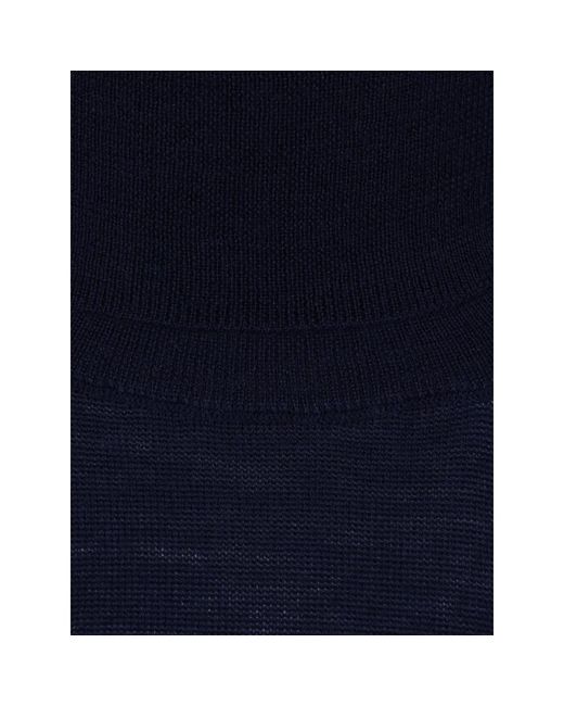 Canali Blue Turtlenecks for men