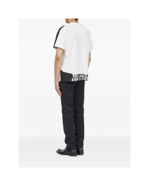 MM6 by Maison Margiela Black T-Shirts for men