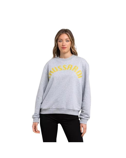 Trussardi Gray Sweatshirts