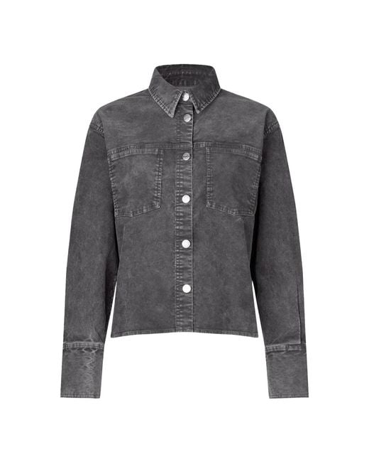 Denim Jackets Samsøe & Samsøe de color Gray