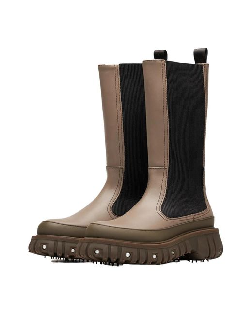 Filling Pieces Brown Over-The-Knee Boots