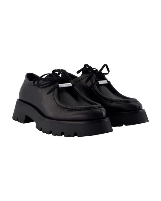 Alexander Wang Black Laced Shoes