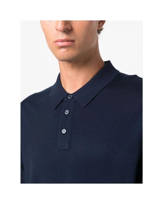 Michael Kors Blue Polo Shirts for men