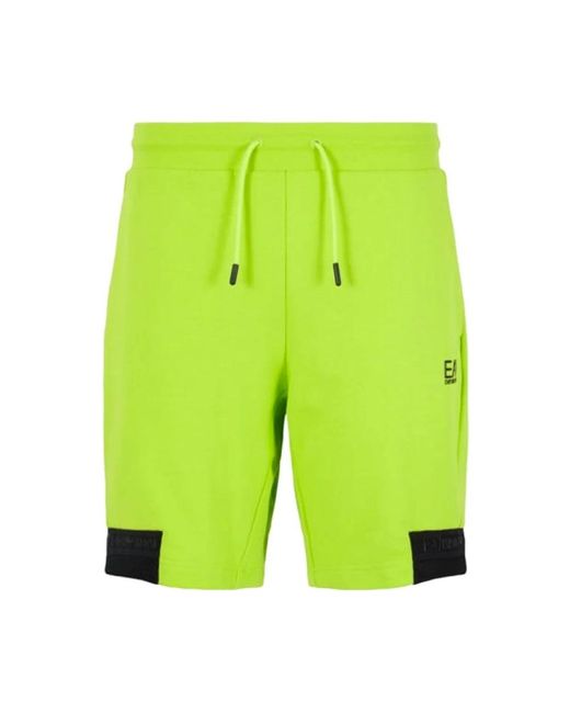Shorts > casual shorts EA7 pour homme en coloris Green