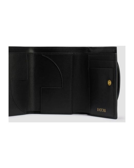 Patou Black Wallets & Cardholders