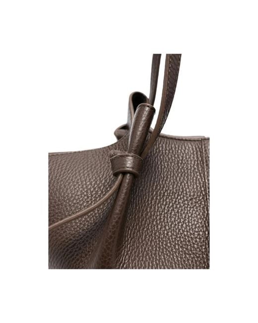 Yuzefi Brown Shopping Bags