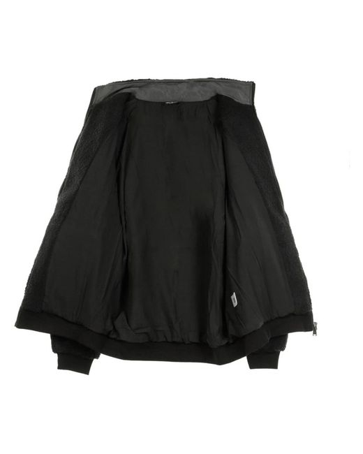 DOLLY NOIRE Black Zip-Throughs for men