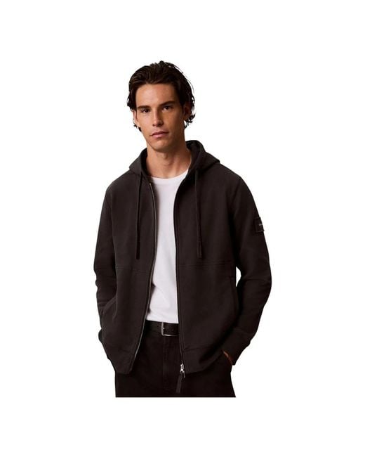Calvin Klein Black Zip-Throughs for men