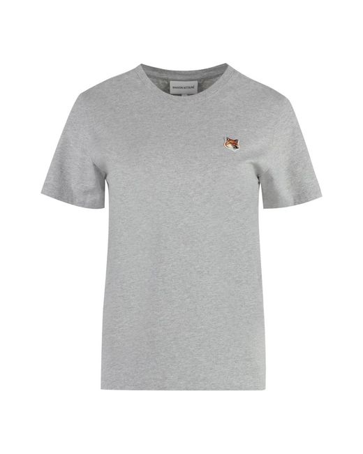 Maison Kitsuné Gray T-Shirts