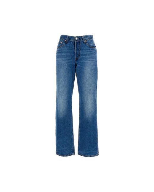 Straight Jeans Levi's de color Blue