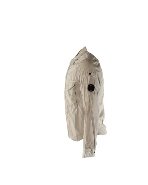 C P Company Gray Light Jackets for men