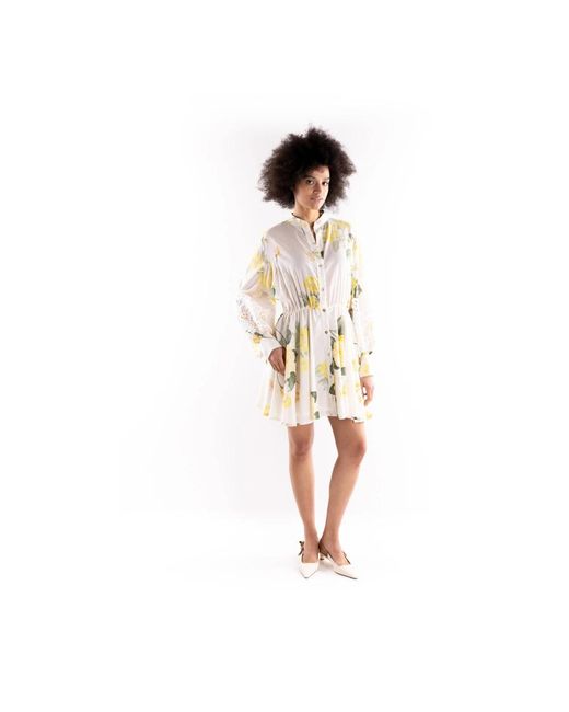 5 PROGRESS Natural Poplin Mini Dress