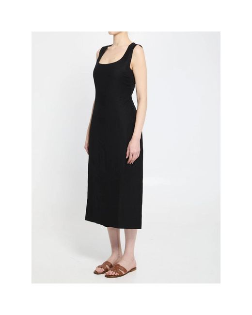 Midi Dresses Jacquemus de color Black