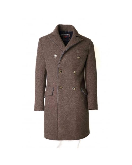 Bob Brown Double-Breasted Coats for men