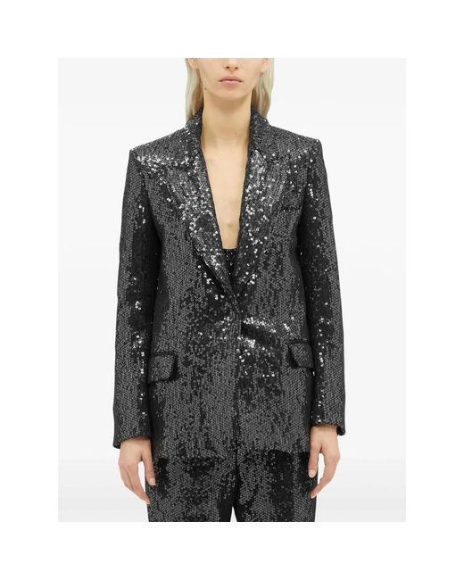 MSGM Black Blazers