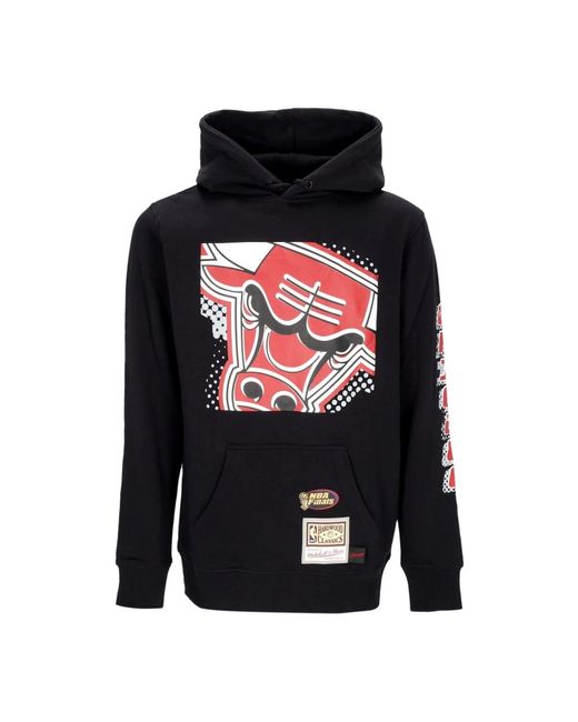 Hoodies Mitchell & Ness de hombre de color Black