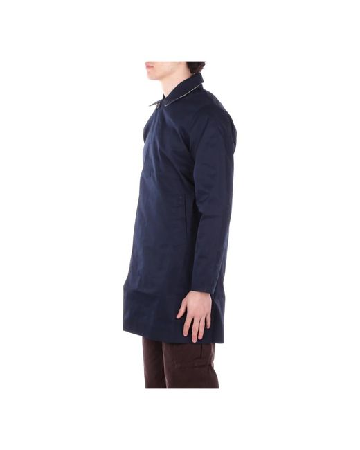 Barbour Blue Single-Breasted Coats for men