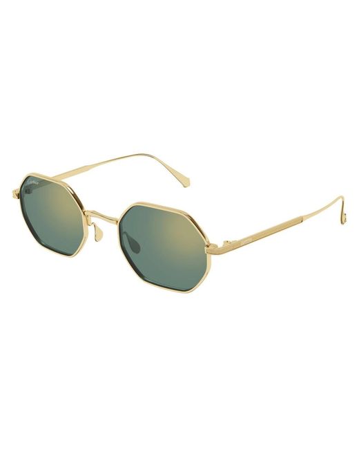 Cartier Irregular Zonnebril in het Green
