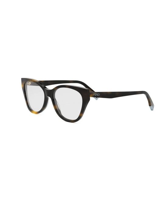 Glasses Fendi de color Black