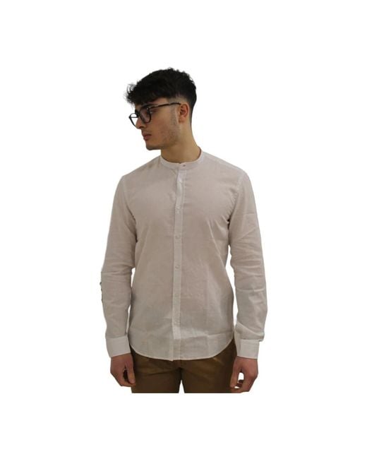 Manuel Ritz Brown Casual Shirts for men