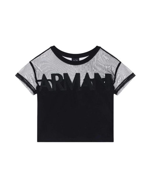 ARMANI EXCHANGE Black T-Shirts