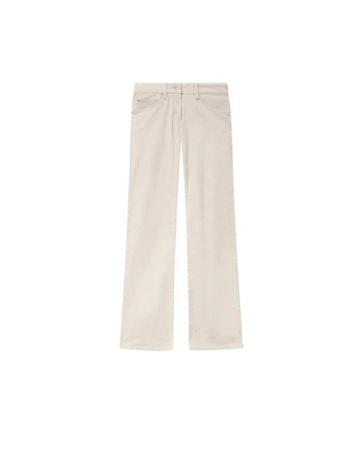 Isabel Marant White Wide Trousers