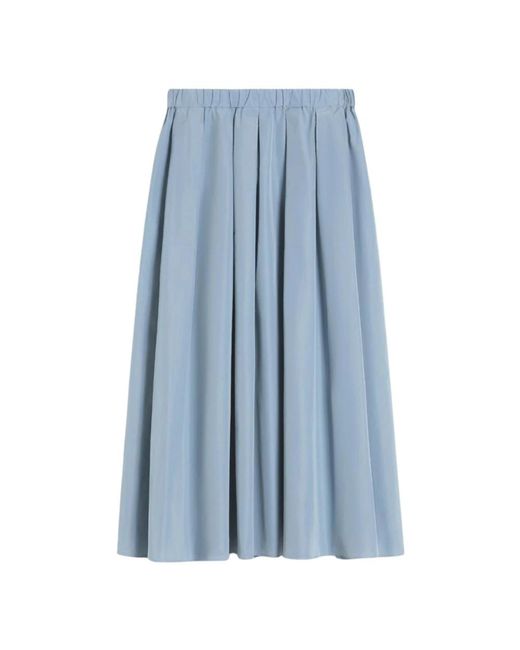 Weekend by Maxmara Blue Midi Skirts