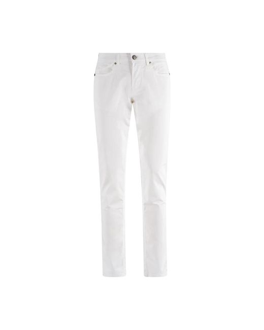 Re-hash Weiße denim slim fit jeans in White für Herren