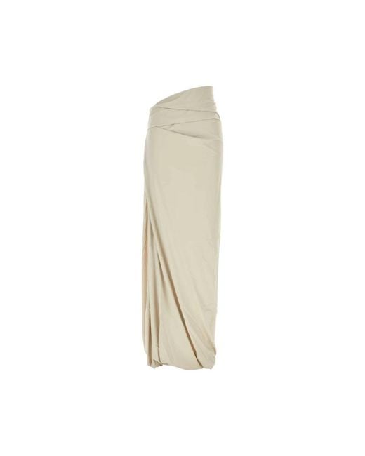 Entire studios Maxi Skirts in het Natural