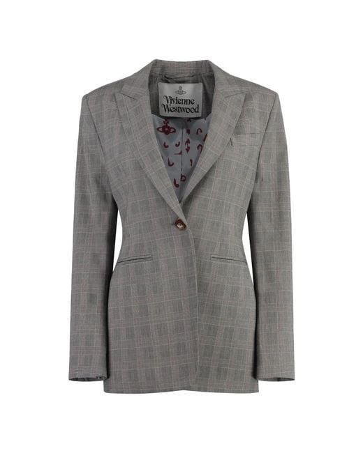 Vivienne Westwood Gray Blazers