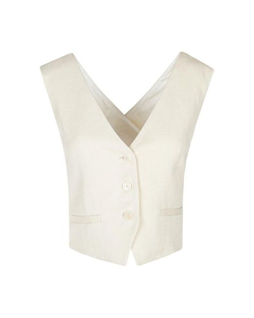 Dondup White Vests