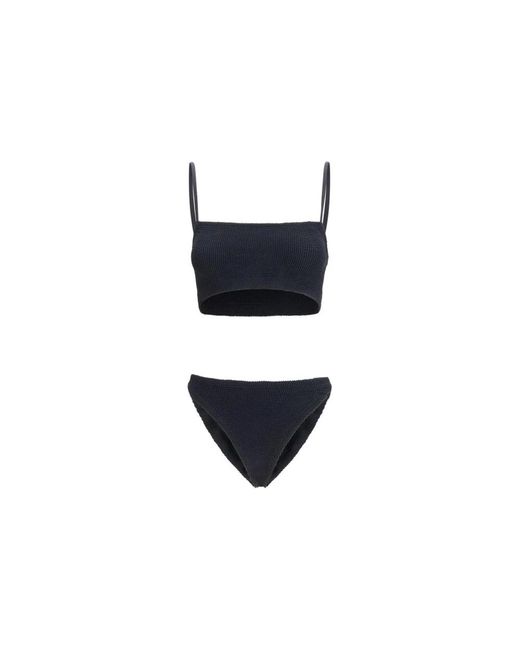 Hunza G Black Bikinis