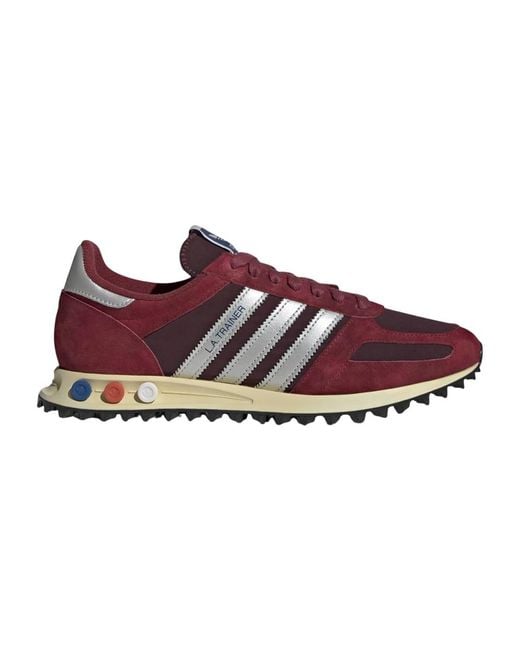 Adidas Originals Red La Trainer Og Sneaker for men