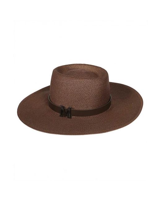 Accessories > hats > hats Max Mara en coloris Brown