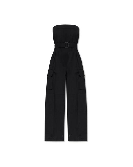 Saint Laurent Black Jumpsuits