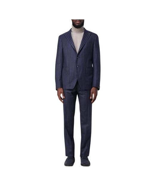 Single Breasted Suits Tagliatore de hombre de color Blue