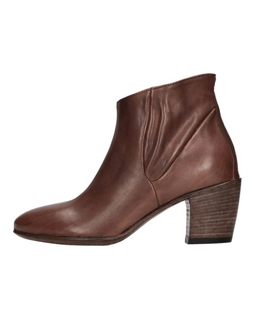 Hundred 100 Brown Heeled Boots